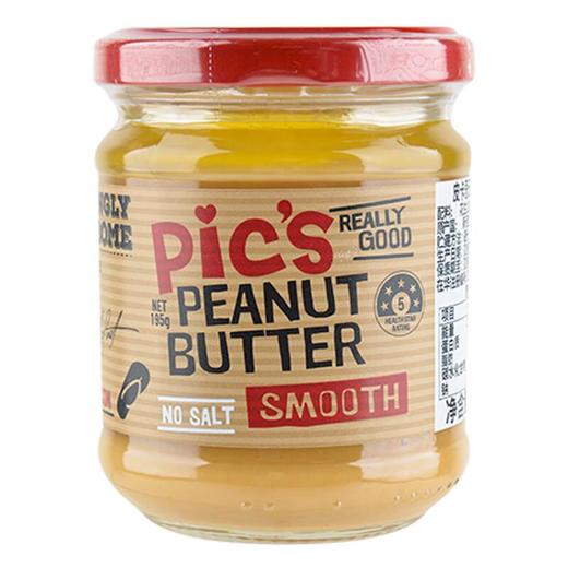 皮卡思无盐幼滑花生酱195g 商品图0