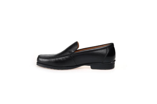 豪麟名鞋奥莱都彭男鞋牛皮革+鹿皮革商务鞋E31232275黑色  原价4660元 商品图1