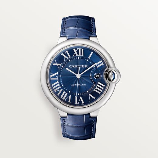 卡地亚 Cartier 蓝气球腕表 42毫米 精钢 自动上链 WSBB0027 商品图0