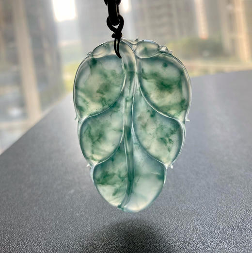冰种飘花翡翠大叶子 商品图7