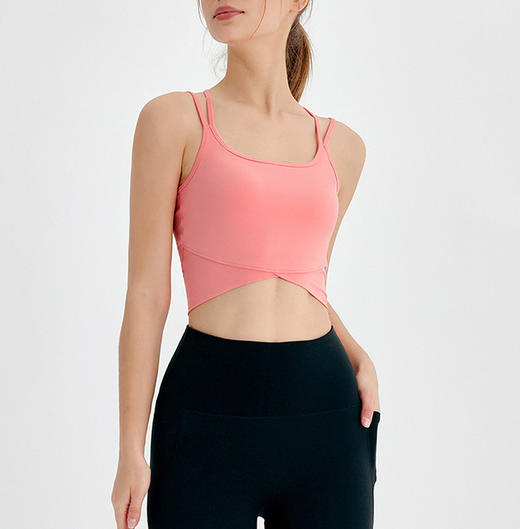 【100元任选4件】andeight防震跑步细肩带美背健身瑜伽背心女 AE2117（清仓产品，非质量问题不支持调换和退款）【尺码偏小，请拍大一码】 商品图2
