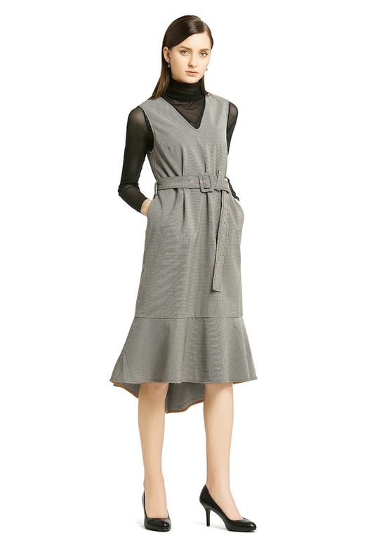 ELLA JADE 高雅格纹连衣裙 287 商品图3