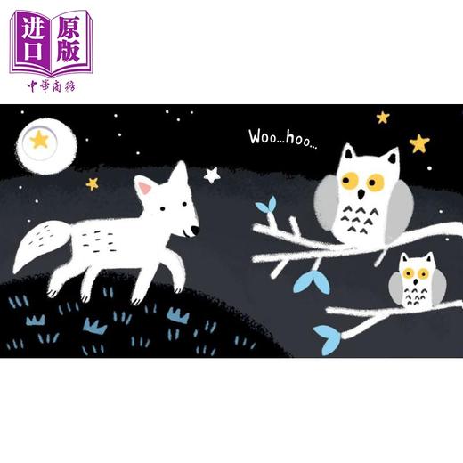 【中商原版】Usborne厄斯伯恩 Bedtime 晚安（黑白书） 英文原版 儿童绘本 幼儿启蒙故事 Mary Cartwright 0-3岁 商品图2
