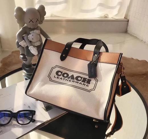 蔻驰COACH奥莱版·拼色子母托特包 商品图1