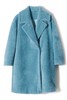 LNNNS 蓝色翻领短毛大衣 8063 商品缩略图3