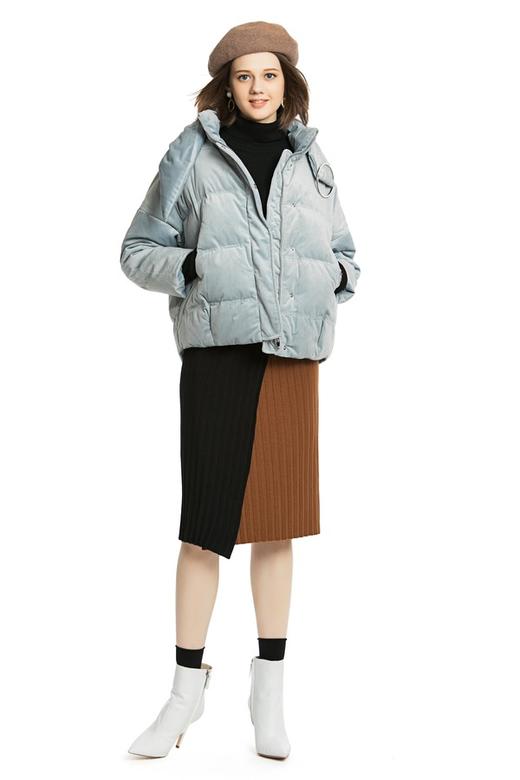 ELLA JADE 蓝色短款羽绒服 4192 商品图4