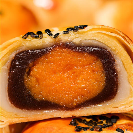 【雪媚娘海鸭蛋黄酥！酥界“爱马仕”】一口酥，酥香软绵，用料十足，好吃到连渣都不剩！早餐、下午茶、宵夜统统都适配~糕点办公室休闲零食点心-夏日中式好物健康特价清仓 商品图3