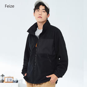 Feize 两面穿一体衣，两面穿冲锋衣时尚又保暖，秋冬居家外出必备