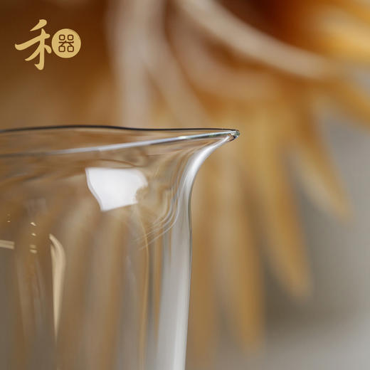 禾器升级款斑斓沁然茶海250ml 加厚底部玻璃茶海公杯公道杯分茶器 商品图5