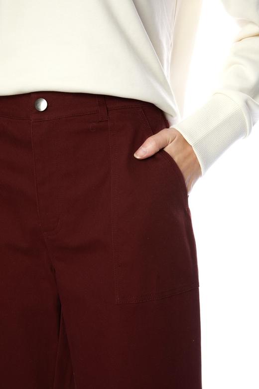 HAYES 红色高腰阔腿裤 4656 商品图2