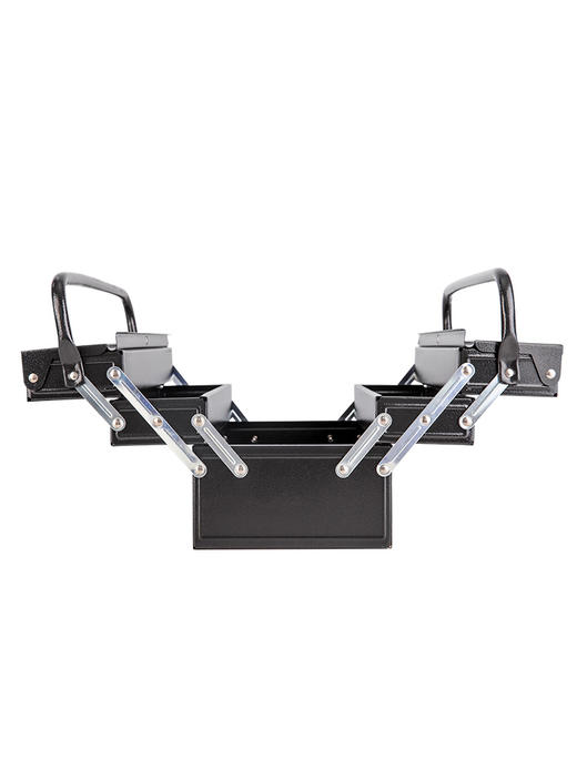 得力铁皮工具箱二层(黑) 商品图1