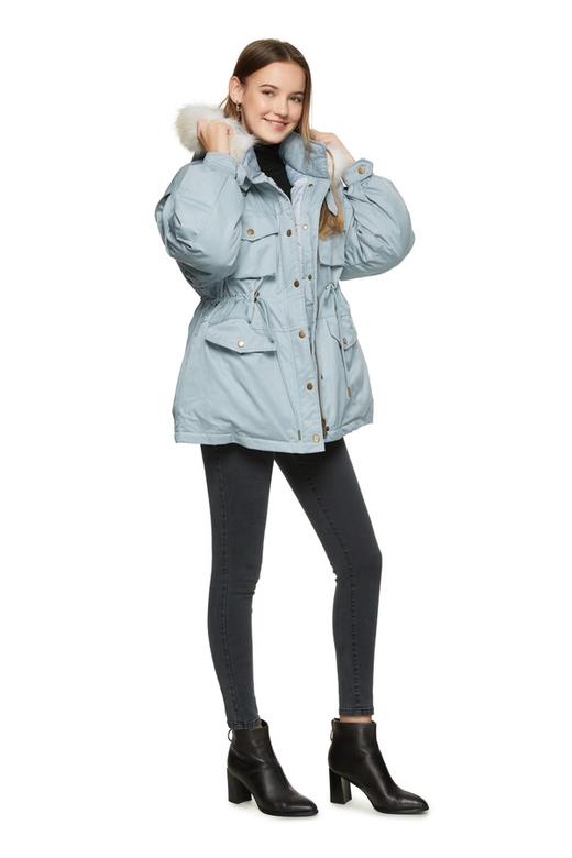 AUGUST 1 EIGHT 抽绳收腰工装风羽绒服 8414 商品图4