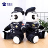 【实付满199送钥匙扣】【礼服熊猫（可定制）】定制公仔玩偶 儿童毛绒玩具布娃娃 商品缩略图3