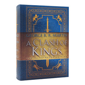 冰与火之歌2列王的纷争 精装插图版 英文原版小说 A Clash of Kings The Illustrated Edition 权力的游戏 英文版 进口英语书籍