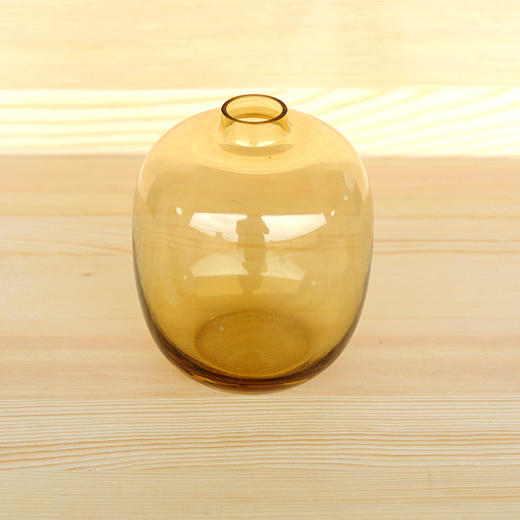 一粒珠——琥珀色花器 商品图1