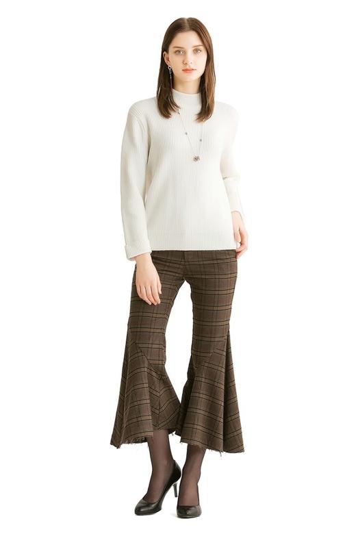 AUGUST 1 EIGHT 简约白色套头针织衫 982 商品图1