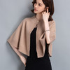 TBRK-22259 短款针织开衫蝙蝠衫斗篷披肩外套女2022年秋冬新款毛衣宽松配旗袍 商品缩略图0