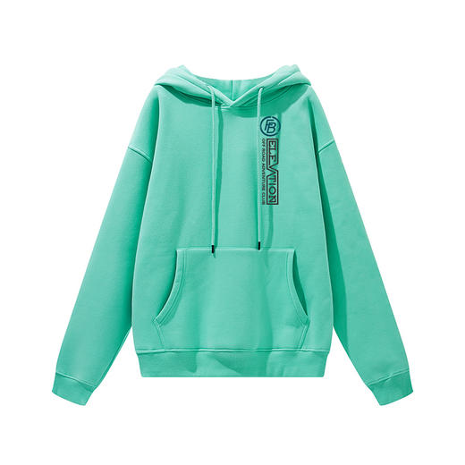 自由基地冬季新款抓绒卫衣oversize带帽套头保暖衣改装霸道印花图 NMT-1921 商品图5