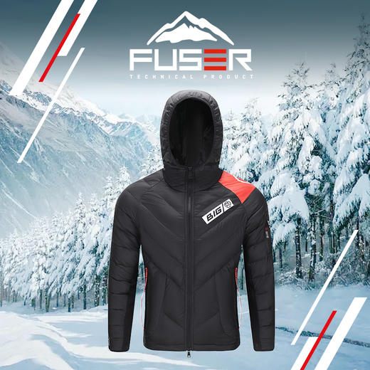 BigK 大K FUSER熔炉系列羽绒服 保暖秋冬 城市休闲 商品图1