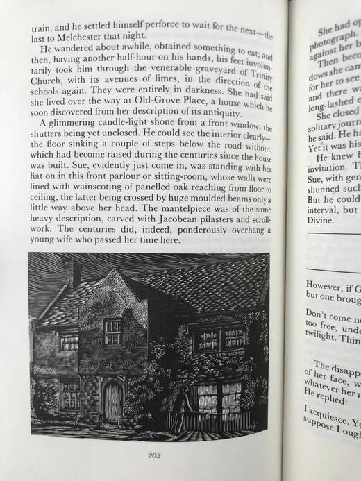 托马斯·哈代《无名的裘德》 数十幅木版画插图 精装18开带书匣 商品图6