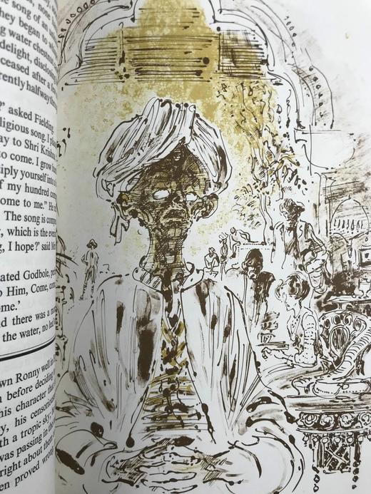 爱德华·摩根·福斯特《印度之行》（1983） 11幅插图 精装18开带书匣 商品图7