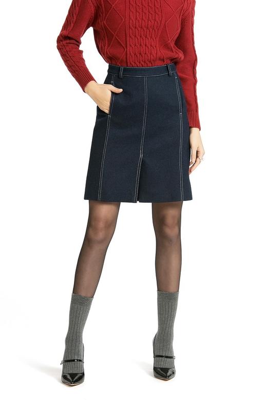 AVA 及膝包臀牛仔裙 969 商品图1