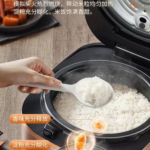 【低糖铁釜】九阳IH电磁加热铁釜内胆电饭煲5.0L升智能预约电饭锅 商品图4