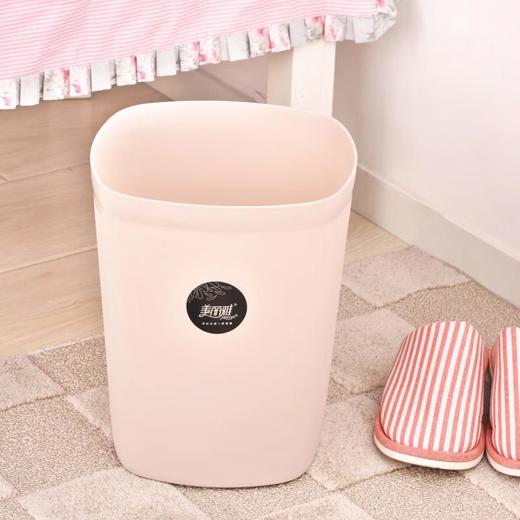 美丽雅炫彩垃圾桶方形(小)型号随机 商品图2