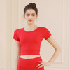 LUM39878露檬瑜伽新款瑜伽短袖 商品缩略图0