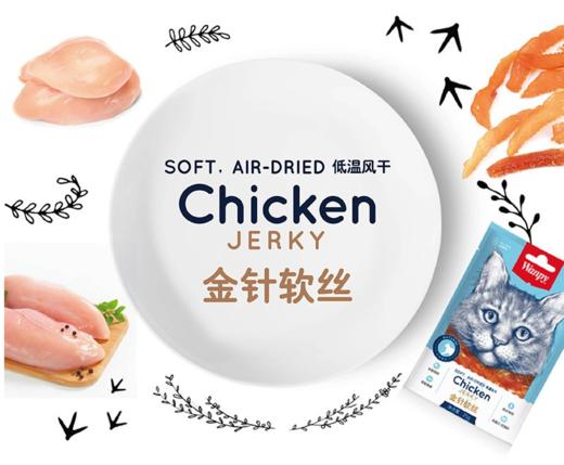 wanpy顽皮猫咪肉干幼猫磨牙零食美毛洁齿补钙肉干25g 商品图1
