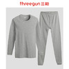 Threegun三枪 【舒肤厚棉】圆领男士保暖内衣套装-22745D921 商品缩略图1