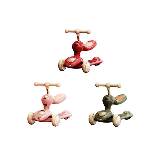 zoyzoii CAR ONE二合一滑板车 儿童骑滑宝宝滑板车1-3-6岁扭扭车 商品图0