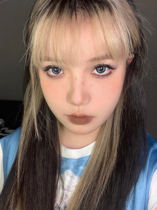 日抛 rolalens 甜心贝拉蓝14.4 着色13.9 商品图1