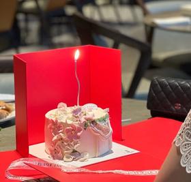 银色曲线蜡烛（如图）（单买不送）