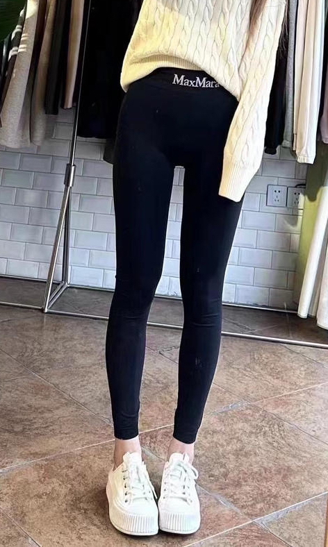 MaxMara女款打底裤瑜伽裤超显瘦正价95欧元