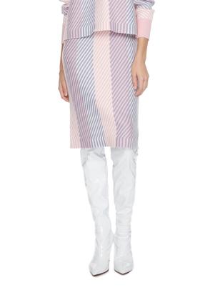 ELLA JADE 拼色条纹半身裙 5114