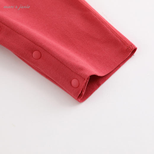 【德绒发热】马克珍妮婴儿秋冬装男女宝宝无骨保暖连体衣210892 商品图4