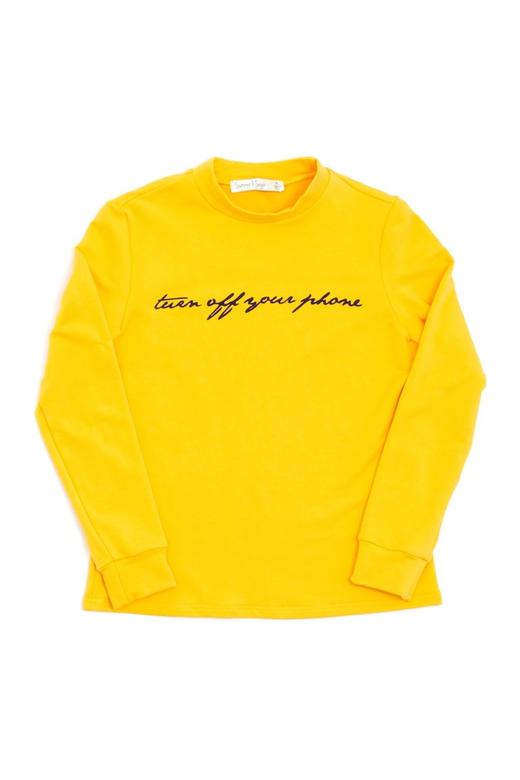 SUMMER & SAGE 字母点缀高领上衣 4561 商品图4