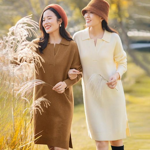 Polo羊毛裙 商品图1