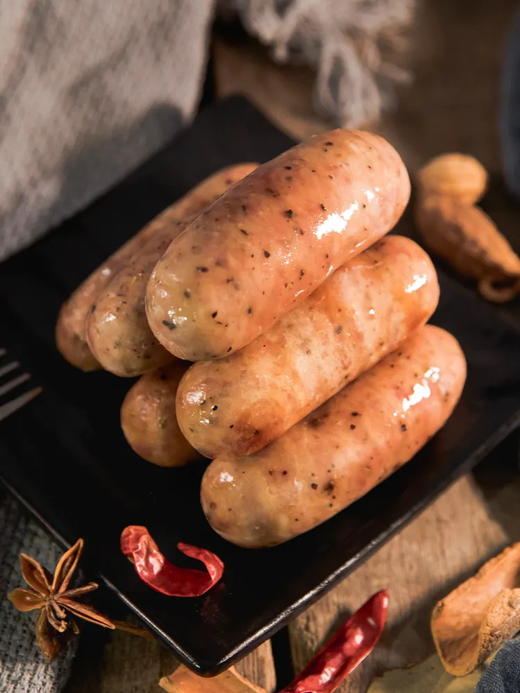 花间肥 牛肉烤肠（黑椒） | 烤肠系列（250g） 商品图0