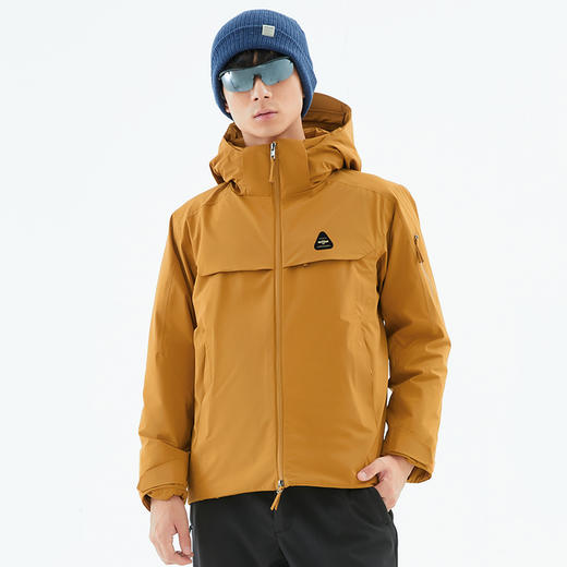 自由基地冬季新款男士90羽绒三合一冲锋衣商场同款户外保暖外套 NMJ-2006 商品图0