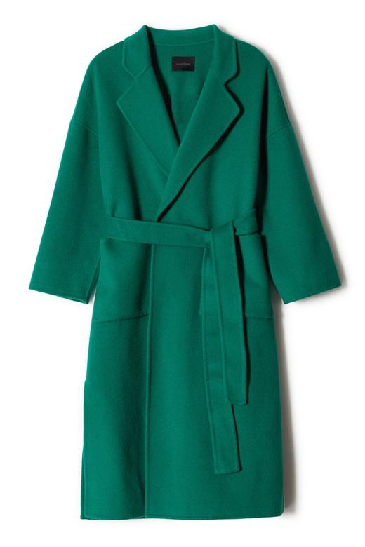 AUGUST 1 EIGHT 绿色双面呢大衣 4905 商品图4