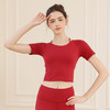 【拼团福利】LUM39875露檬新款瑜伽短袖 商品缩略图2