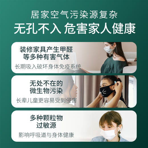 小在意甲醛净化器 锰卫士专用滤芯 清华大学活性锰除甲醛专利 商品图3