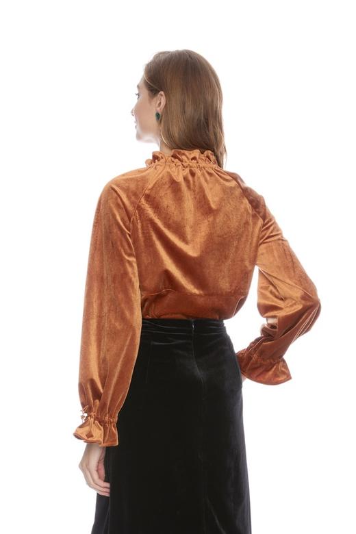 SUMMER & SAGE 喇叭袖复古风上衣 4805 商品图1