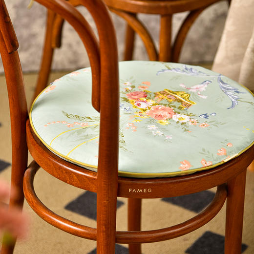 法式花瓶系列家用中式四季通用坐垫 商品图3