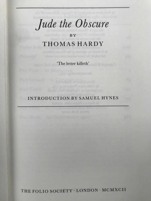 托马斯·哈代《无名的裘德》 数十幅木版画插图 精装18开带书匣 商品图3