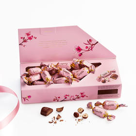 CJ【中欧班列精选】芬兰菲泽巧克力 原装进口 Fazer盖莎系列榛仁软心牛奶/焦糖海盐/肉桂巧克力 270g/盒