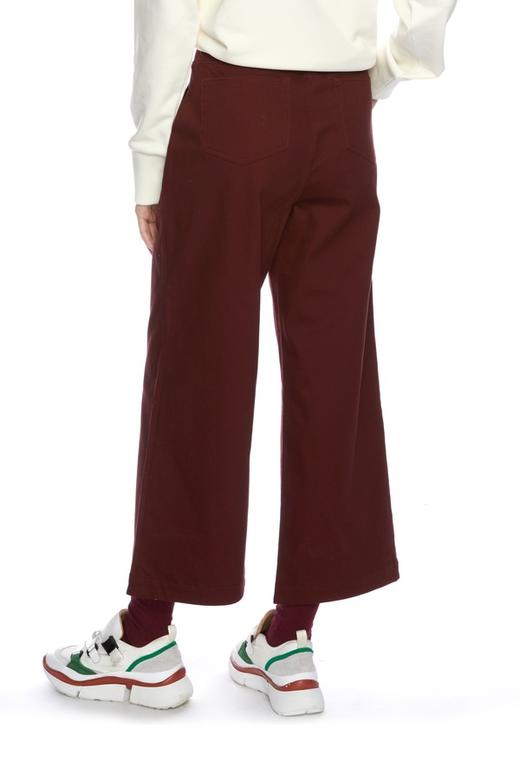 HAYES 红色高腰阔腿裤 4656 商品图1