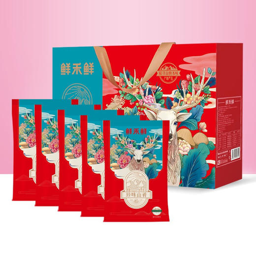 鲜禾鲜 山珍干菌礼盒系列  850g/盒-1100g/盒 商品图7